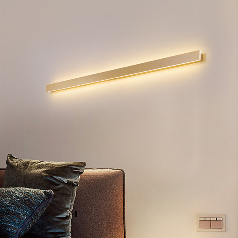 Mercer41 Lighting Modern Led Wall Sconce Lighting 23.5\" Simple Linear ...